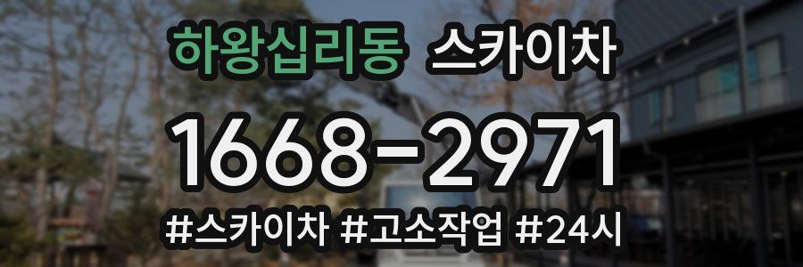 하왕십리동 스카이차