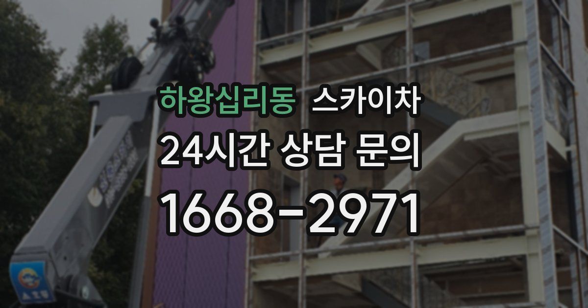 하왕십리동 스카이차