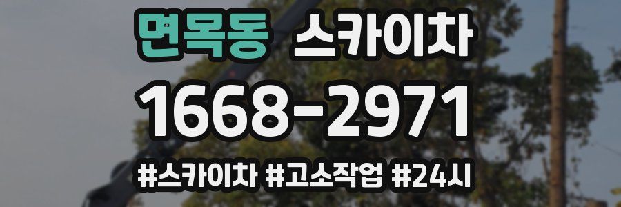 면목동 스카이차