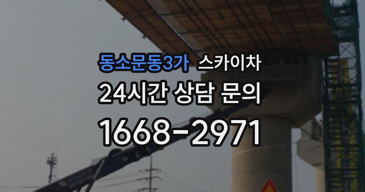 동소문동3가 스카이차