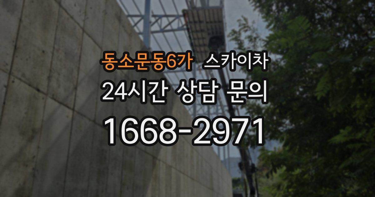 동소문동6가 스카이차