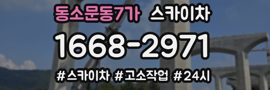 동소문동7가 스카이차