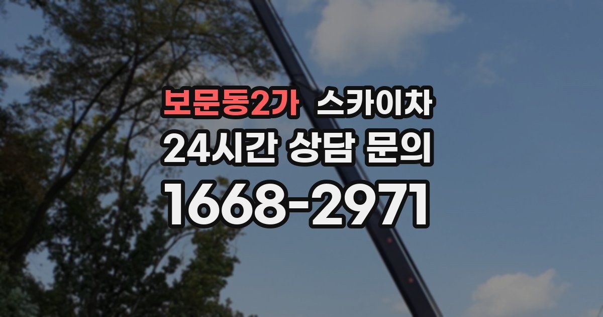 보문동2가 스카이차