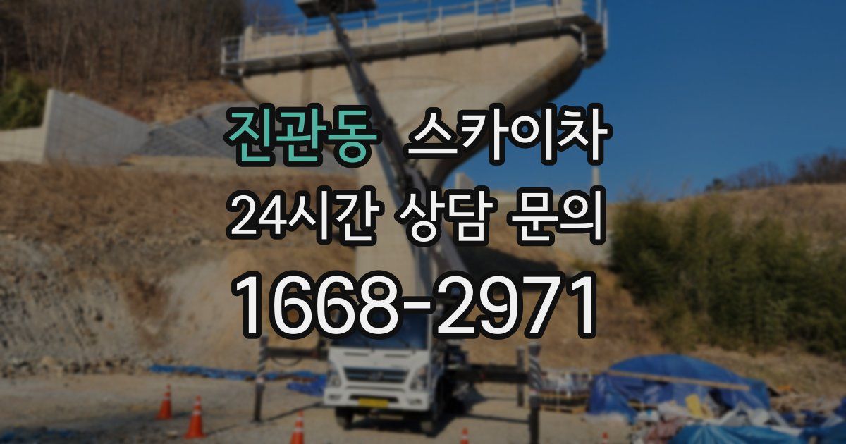 진관동 스카이차