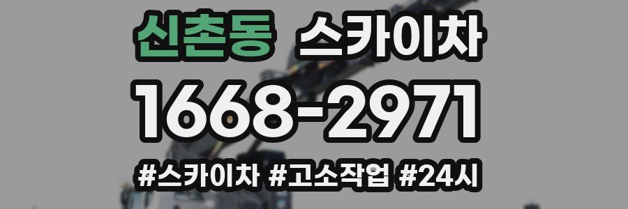 신촌동 스카이차