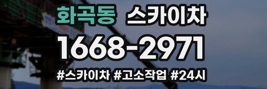 화곡동 스카이차