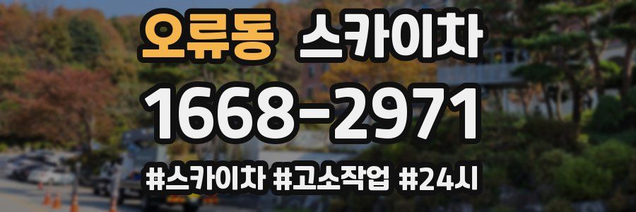 오류동 스카이차