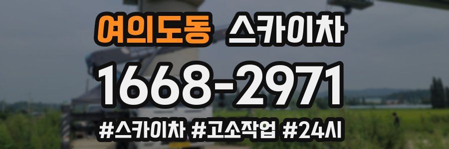 여의도동 스카이차