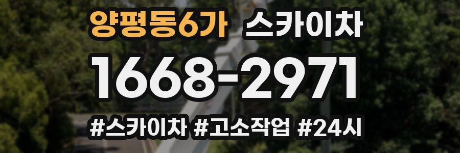 양평동6가 스카이차