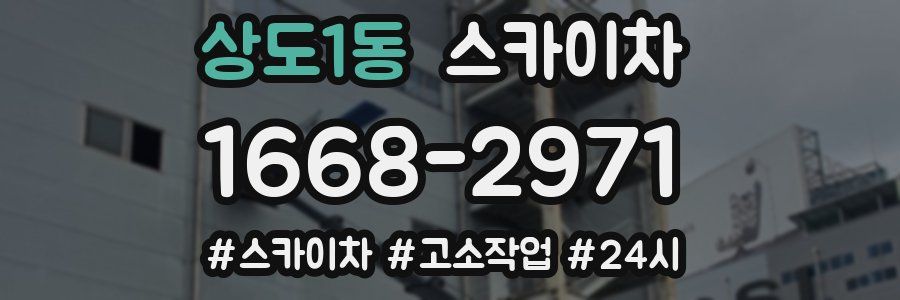 상도1동 스카이차