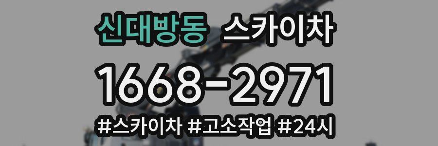 신대방동 스카이차