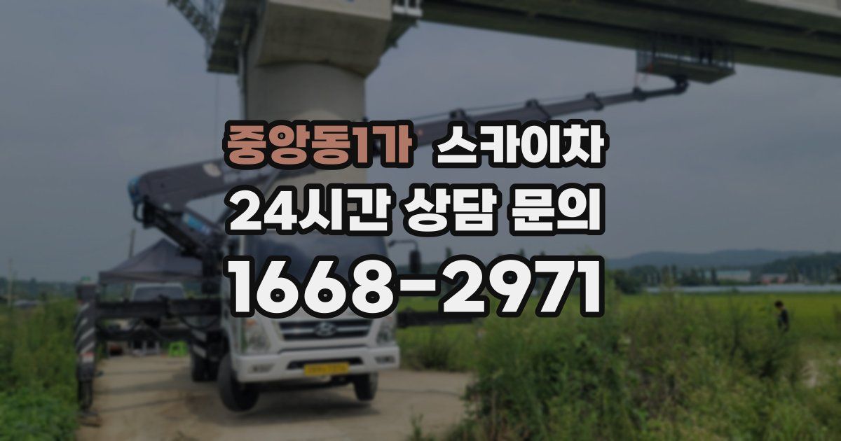 중앙동1가 스카이차