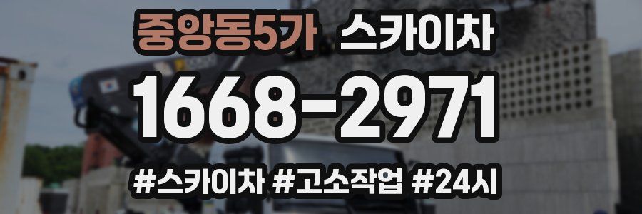 중앙동5가 스카이차