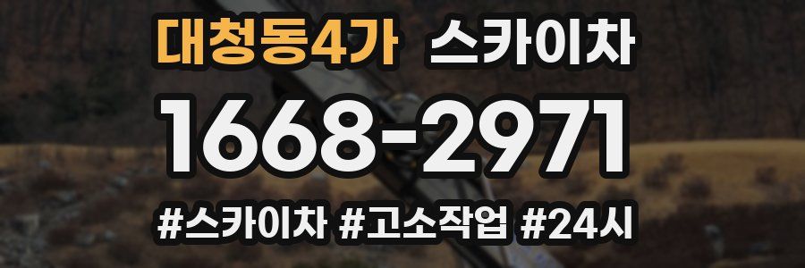 대청동4가 스카이차