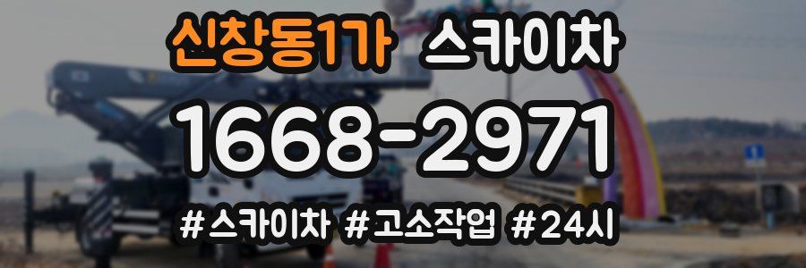 신창동1가 스카이차
