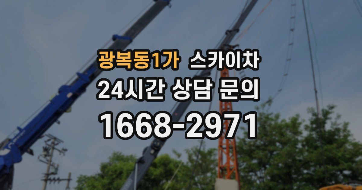 광복동1가 스카이차