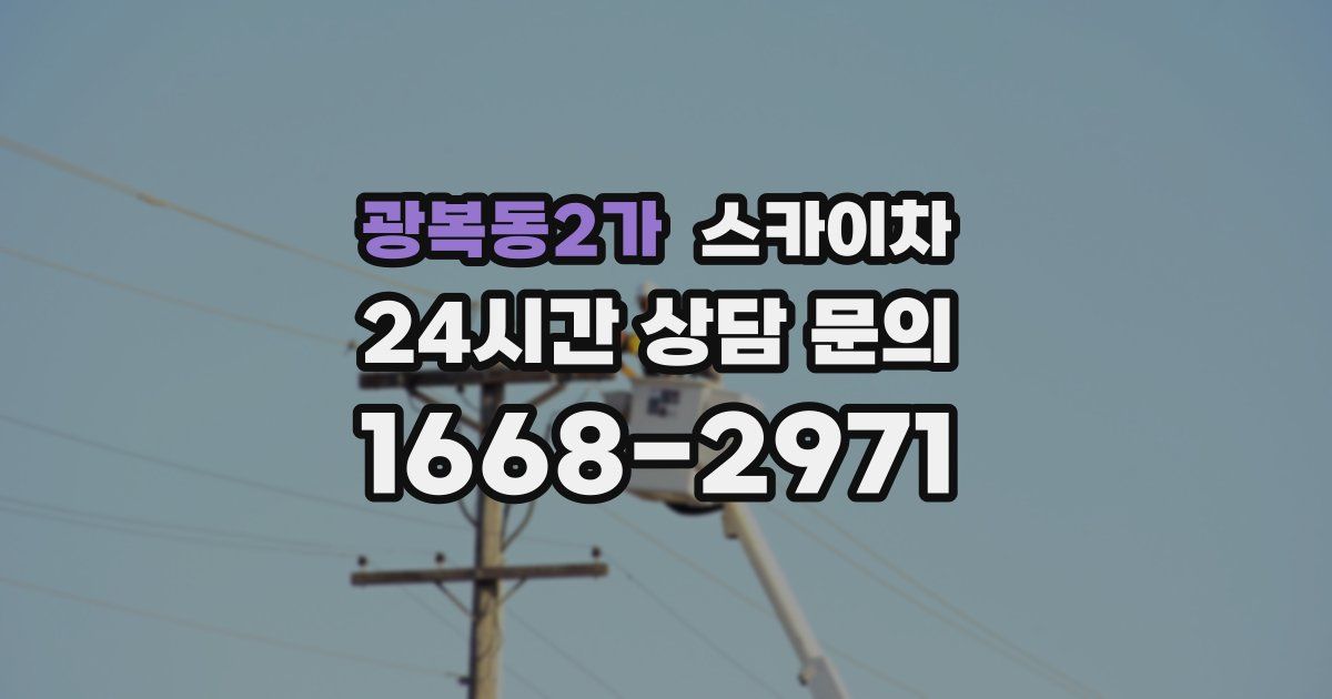 광복동2가 스카이차