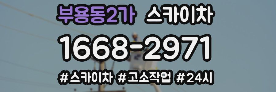 부용동2가 스카이차