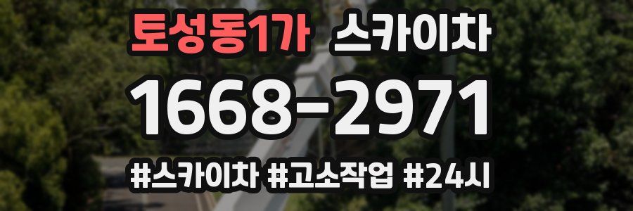 토성동1가 스카이차