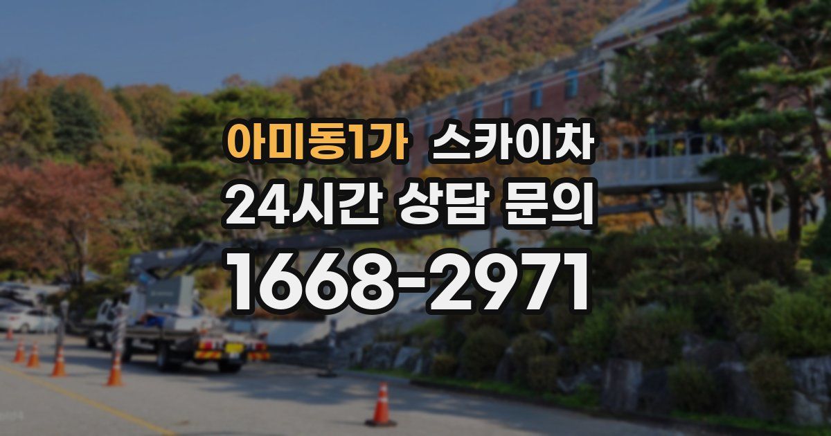 아미동1가 스카이차