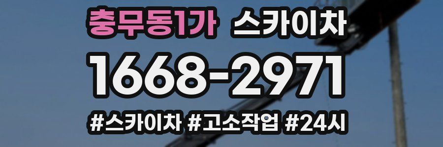 충무동1가 스카이차