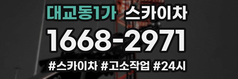 대교동1가 스카이차