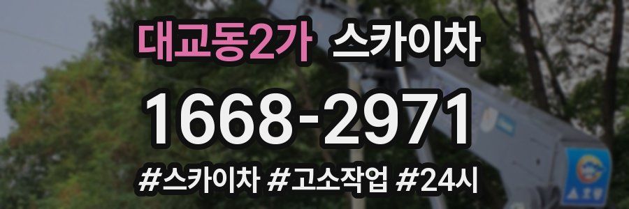 대교동2가 스카이차