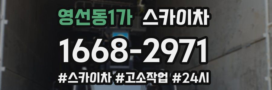 영선동1가 스카이차