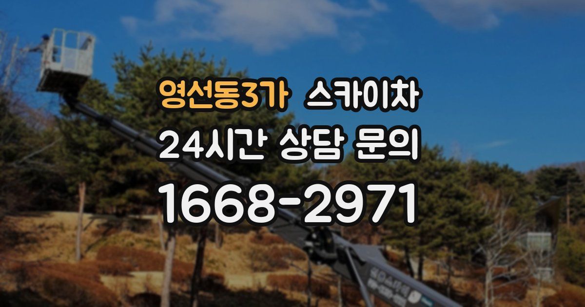 영선동3가 스카이차