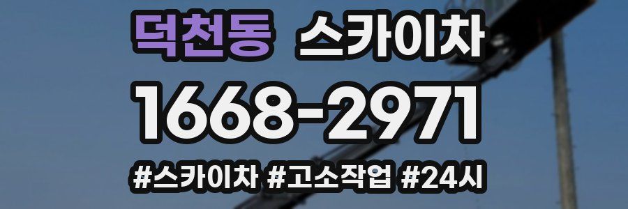 덕천동 스카이차