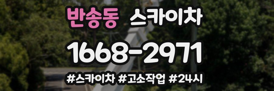 반송동 스카이차