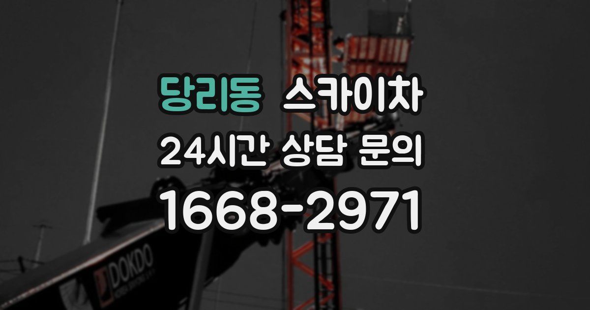 당리동 스카이차