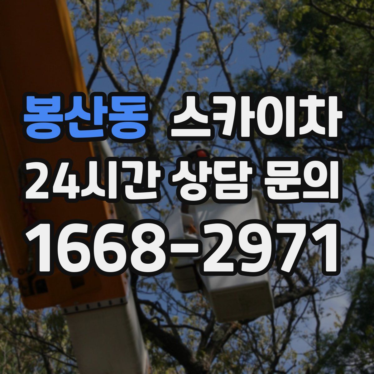 봉산동 스카이차