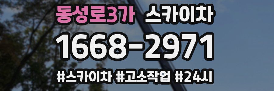 동성로3가 스카이차