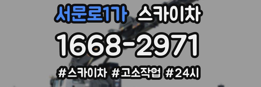 서문로1가 스카이차