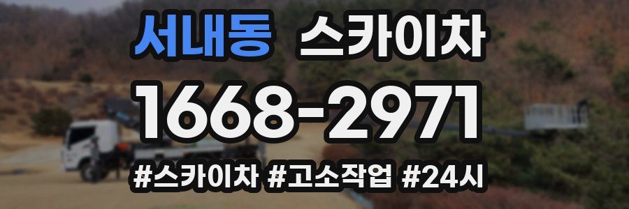 서내동 스카이차