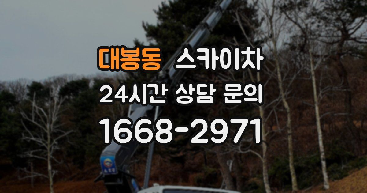 대봉동 스카이차