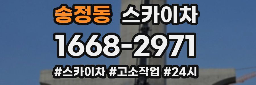 송정동 스카이차