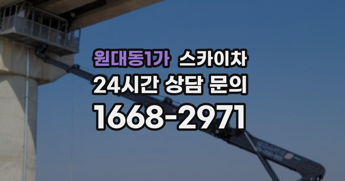 원대동1가 스카이차