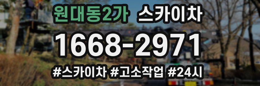 원대동2가 스카이차