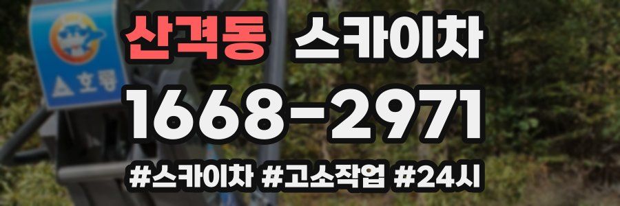 산격동 스카이차