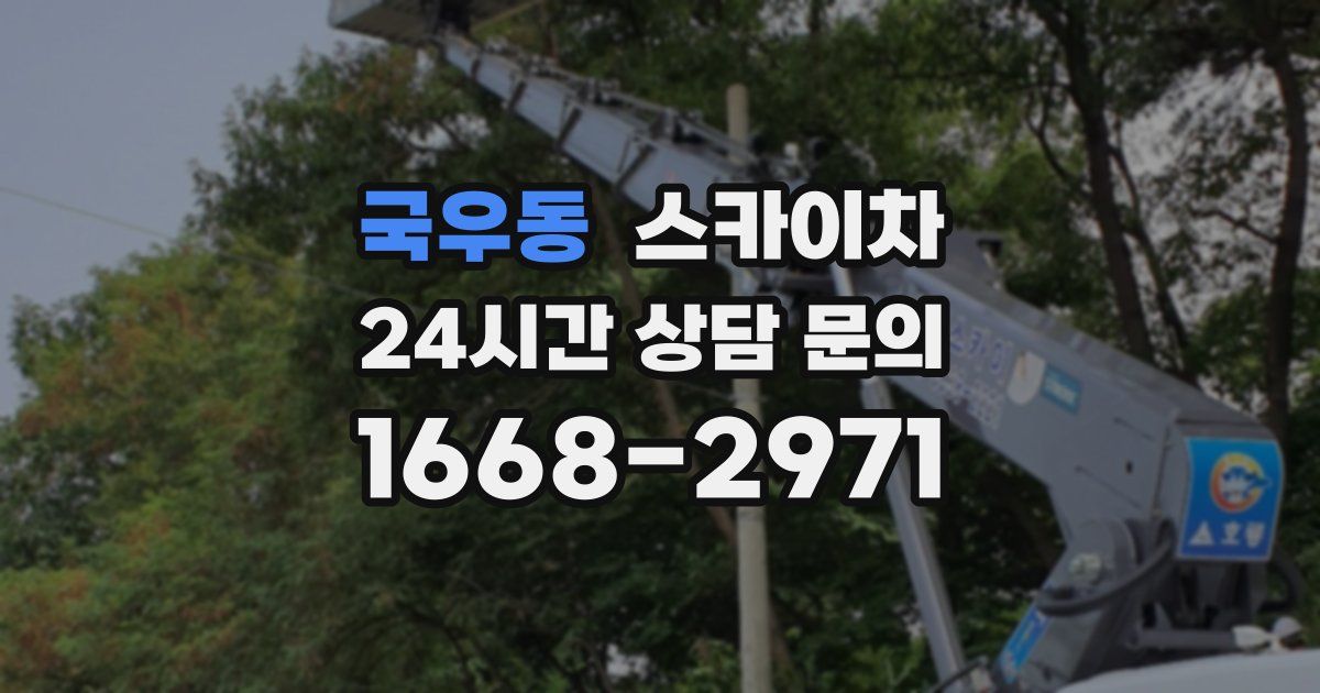 국우동 스카이차