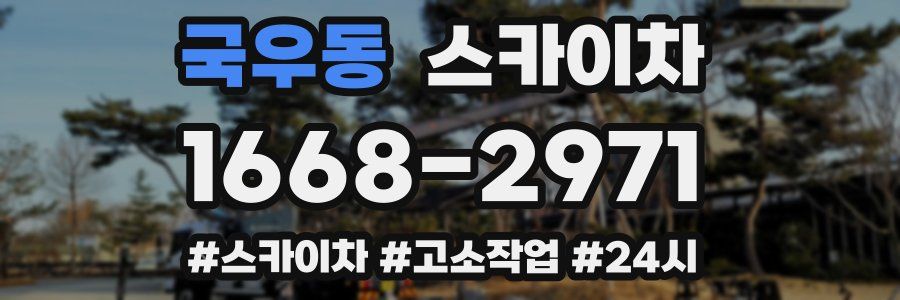 국우동 스카이차