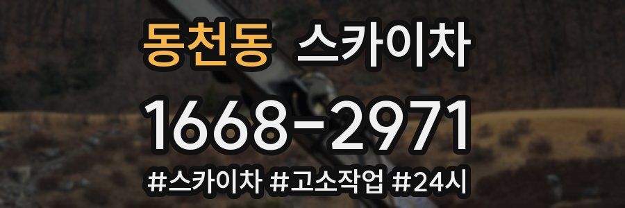 동천동 스카이차