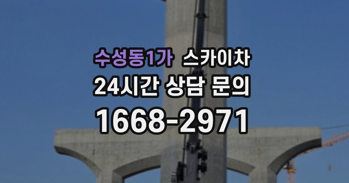 수성동1가 스카이차