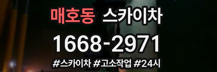 매호동 스카이차