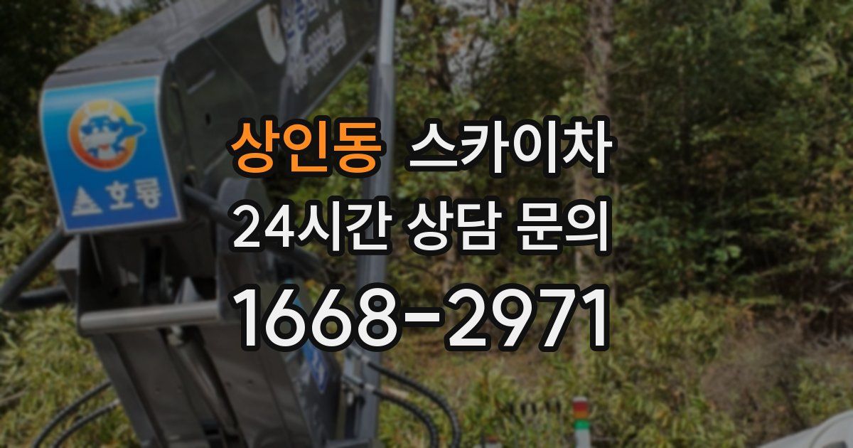 상인동 스카이차