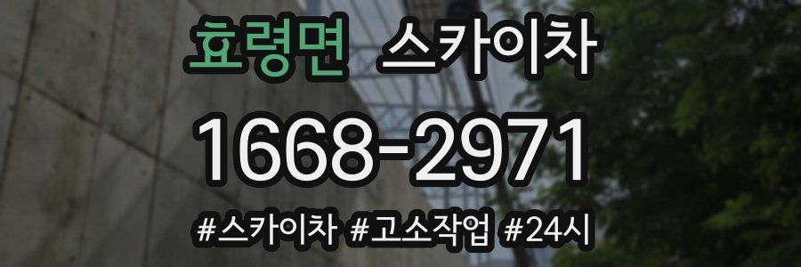 효령면 스카이차