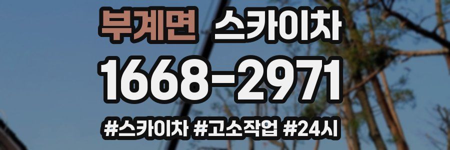 부계면 스카이차