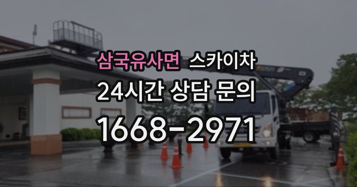 삼국유사면 스카이차